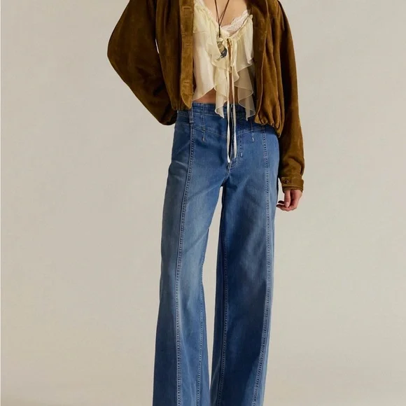 We The Free Libre Wide Leg Jeans - Picture 1 of 7